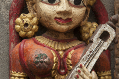 An Hindu deity at the Jagdish Tempile in Udaipur, Rajistan, India.