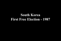 Korea_First_Election