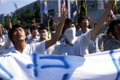 1987 Election Campaign Protests