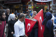 Turkish Flag Spice Market Istanbul