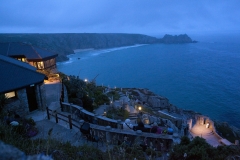 Romeo and Juliet is performed at the Minack Theatre in Porthhurno, Cornwall, England.